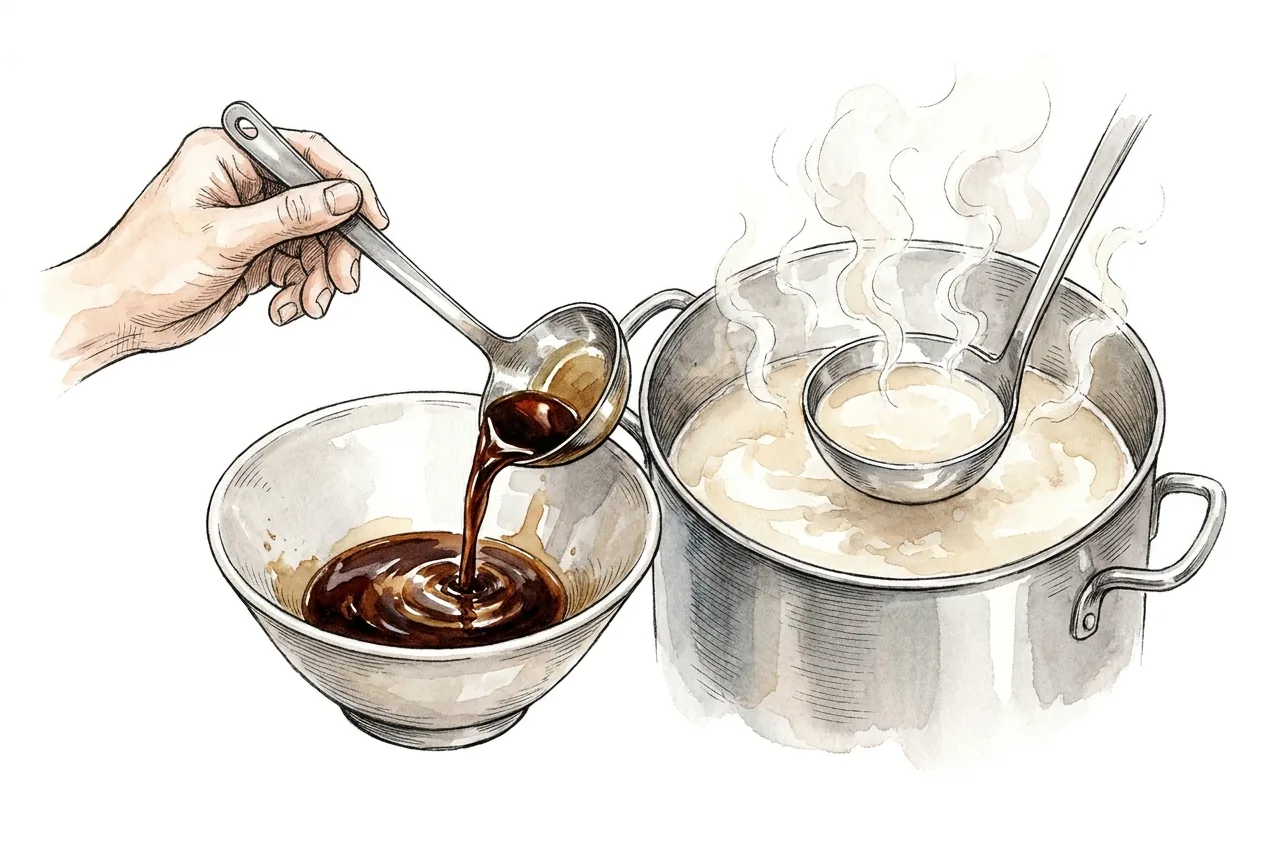 라멘 맛을 결정짓는 타레, 쇼유·시오·미소가 국물이 아닌 밑양념인 이유